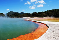 champagne Pool Neuseeland