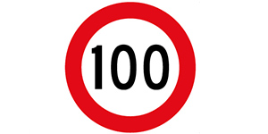 100 km