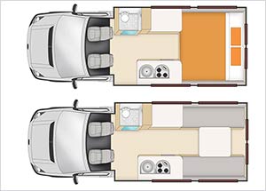 Innenansicht Apollo Wohnmobil