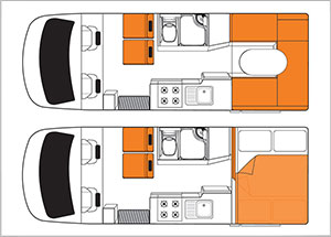 Britz Discovery Wohnmobil Fahrzeugaufbau