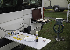 Grill Tisch 2 Bett Wohnmobil