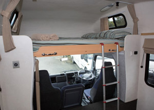 Sitzgruppe Wohnmobil hinten