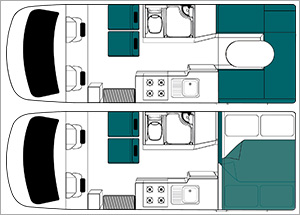 Cascade Wohnmobil von Maui Neuseeland mieten