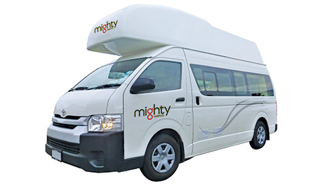 Mighty 4 Bett Wohnmobil zum mieten in Neuseeland