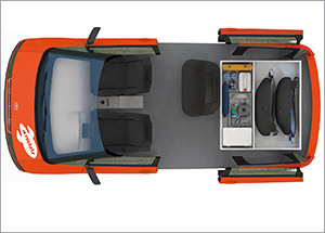 Innenaufbau Wohnmobil Beta 2 Neuseeland