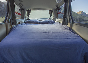 Doppelbett Camper Spacesip Beta S