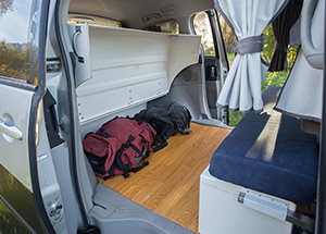 Campervan Stauraum Dreamsleeper